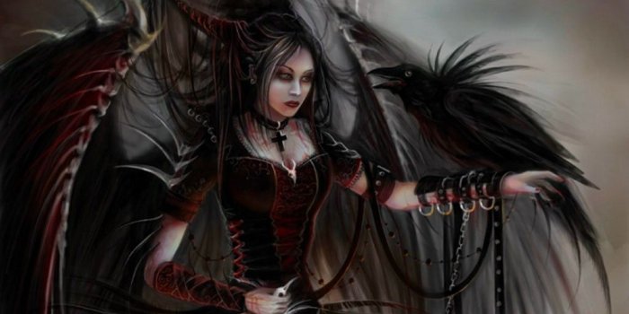 1024x768 Art Dark Gothic Angel Wallpaper | Angel Gothic Wallpapers | dream