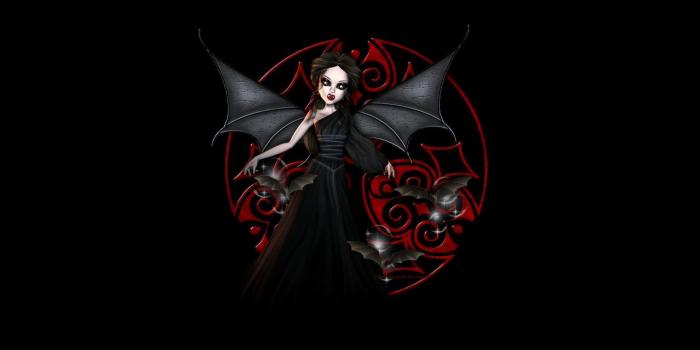 2560x1600 Goth Angel Wallpapers