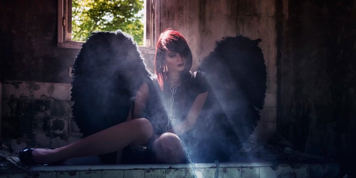 2048x1251 Gothic Angel, HD Girls, 4k Wallpapers, Images, Backgrounds, Photos