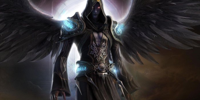 1920x1200 56+ Goth Angel Wallpapers on WallpaperPlay