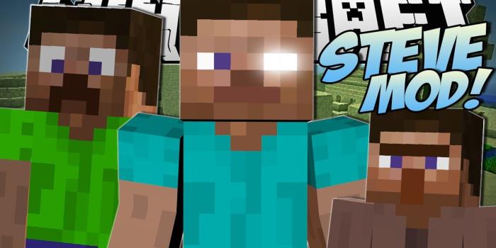 1280x720 Minecraft | STEVE MOD (Creeper Steve, Killer Steves & More!) | Mod Showcase