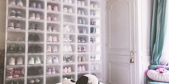 1024x768 Decoration : Our sneaker wall - Lazy Kat