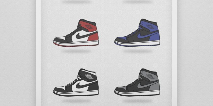 2200x2829 Love Kicks? Check out these Illustrated Sneaker Posters! Now