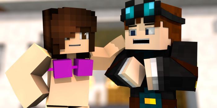 1920x1080 TheDiamondMinecart / DanTDM Top 5 Minecraft Animations - The Best