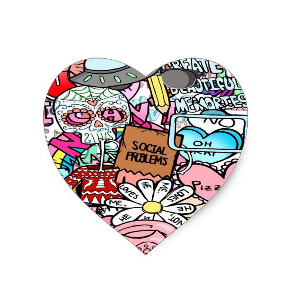 1000x1000 Amazon.com : Tumblr Cute Girly Background Wallpaper (Heart-Shaped