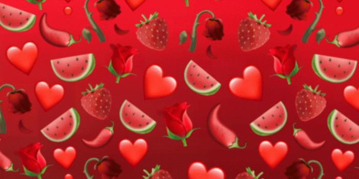 1024x1024 Red Heart Background❤