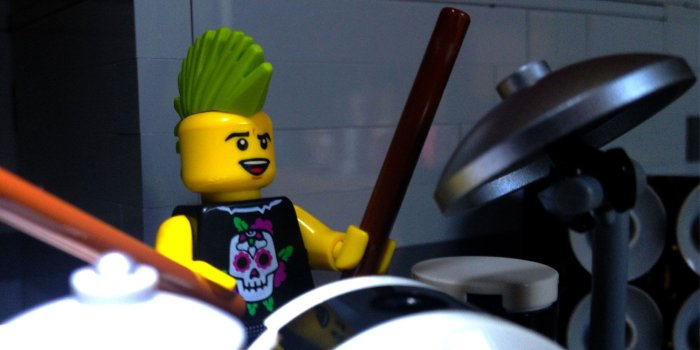 1920x1080 Lego Drummer Wallpaper