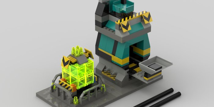 2048x1536 Rock Raider Power Station : lego