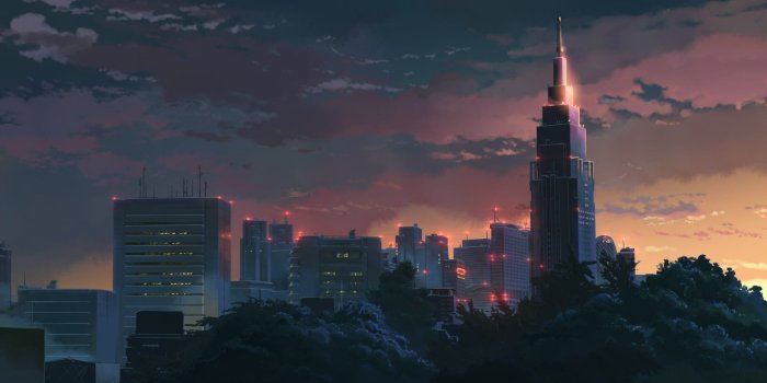 1920x1080 Japanese Anime City Wallpapers - Top Free Japanese Anime City