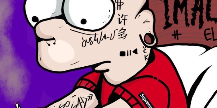 736x1308 Supreme Wallpaper: Not my original piece just changed a lot of color