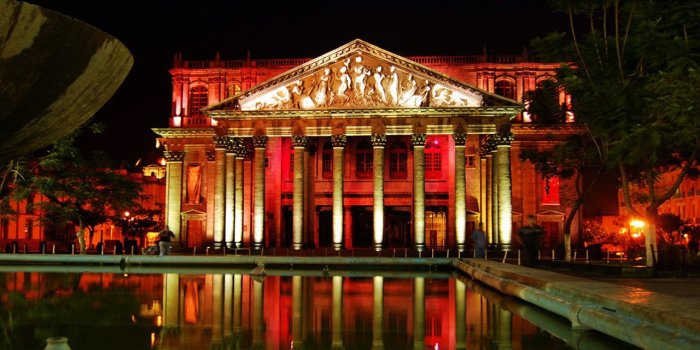 1280x800 Degollado, de Noche, Guadalajara Jalisco, Mexico wallpaper download