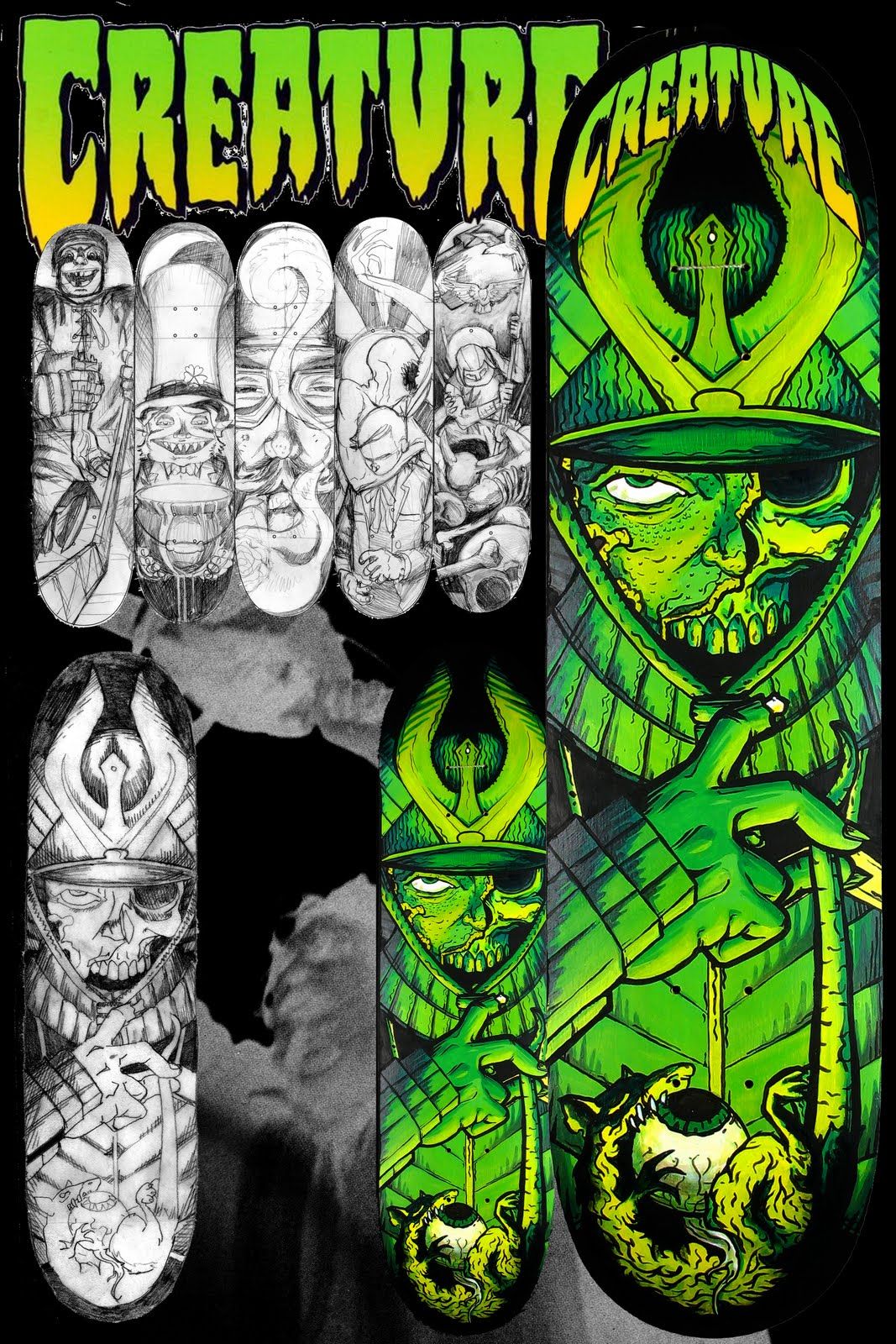1067x1600 49+] Creature Skate Wallpaper on WallpaperSafari