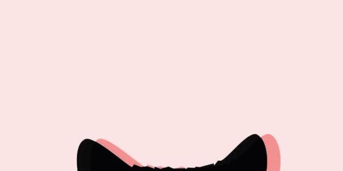 1024x1029 freetoedit black cat pink background wallpaper interest...