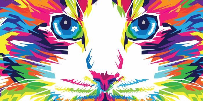 2160x3840 Pink Cat Mobile Wallpaper Details - Phone Wallpapers Cat Art Free