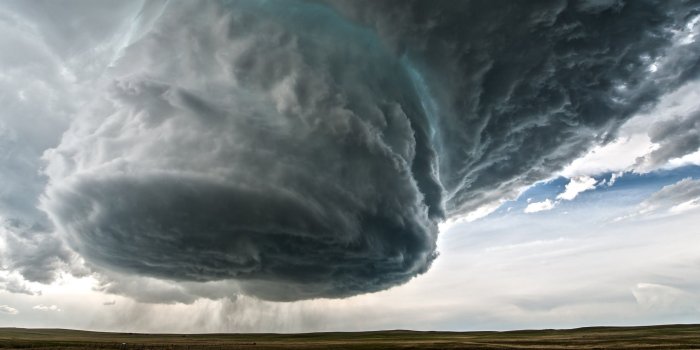 2560x1440 nature, Landscape, Clouds, Storm, Wyoming, USA, Supercell (nature
