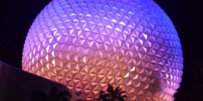 1024x768 Spaceship Earth this evening #Epcot – The Geek's Blog @ disneygeek.com