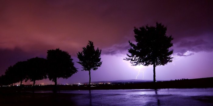 1920x1200 Storm at sunset wallpaper - Nature wallpapers - #46850