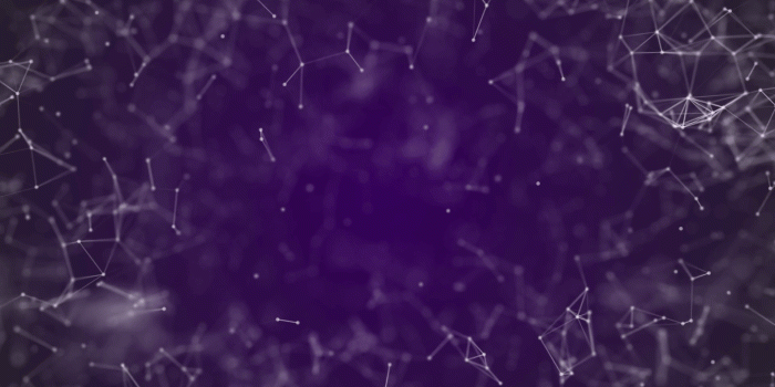 1920x1080 big data visualization, abstract nanotechnology Indigo color plexus  background,mesh nanotechnology global network with copy space animated in  perfect