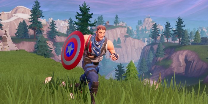 1920x1080 I love playing as Captain America! : FortNiteBR
