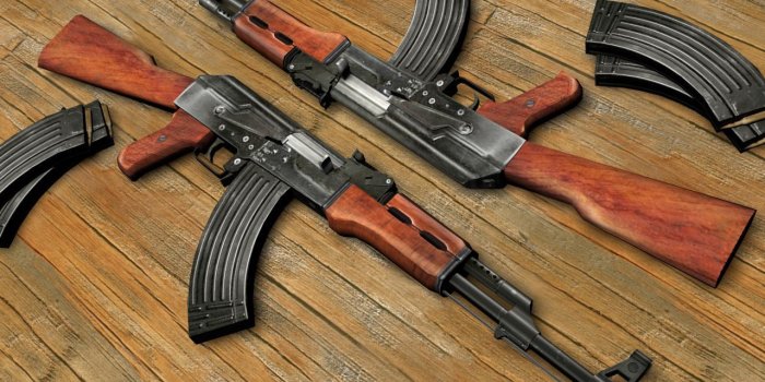 1280x1024 AK 47 Gun HD Wallpapers