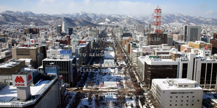 1920x1080 japan winter season sapporo snow festival cities city