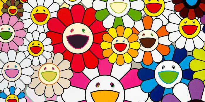 1500x1500 Takashi Murakami Flowers Blooming in This World and the Land of