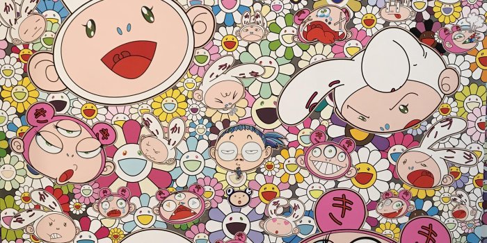 3024x3024 A picture I took at the Takashi Murakami Gallery at the Louis