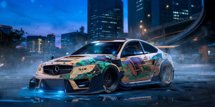 1982x1099 Mercedes Drift, HD Cars, 4k Wallpapers, Images, Backgrounds, Photos