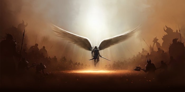 2560x1440 Dark Angel Wallpaper #6943909