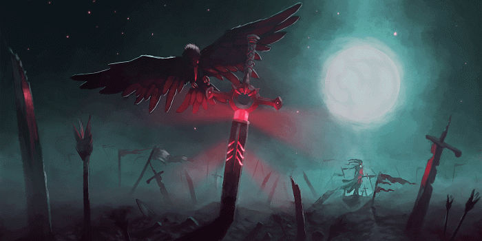1920x1080 5072054 1920x1080 Crow, Warrior, Dark, Bird, Sword, Moon, Night