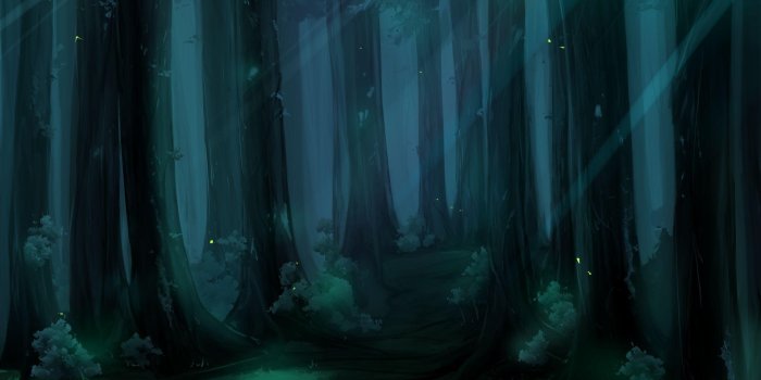 2560x1600 Anime Forest Backgrounds