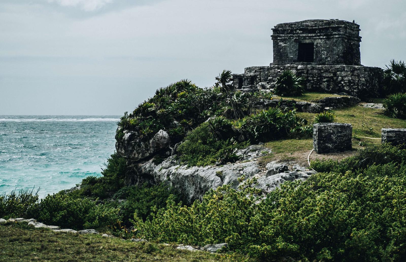 3840x2481 3064272 landscape, mayan, mexico, nature, ruins, sea, tulum 4k