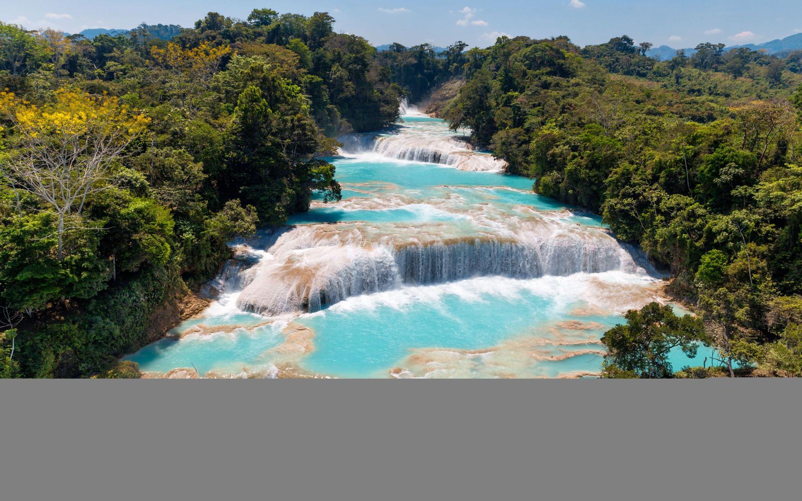 5200x3250 Agua Azul Cascading Waterfalls Mexico Beautiful Landscape - Yann