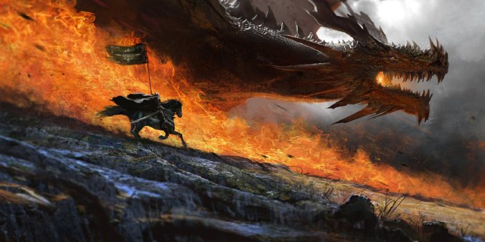 1920x1181 5058249 Fire, Warrior, Dragon, Banner, Knight wallpaper and
