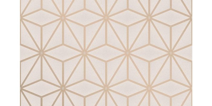 1000x1000 Augustin Rose Gold Geometric Wallpaper