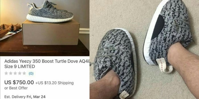 2048x1536 Someone paid 750$ to buy Adidas shoes and that's what he got in the