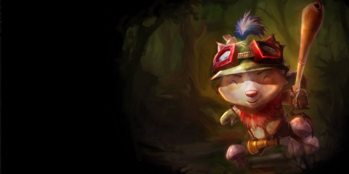 1215x717 Teemo Classic Skin - Old - League of Legends Wallpapers