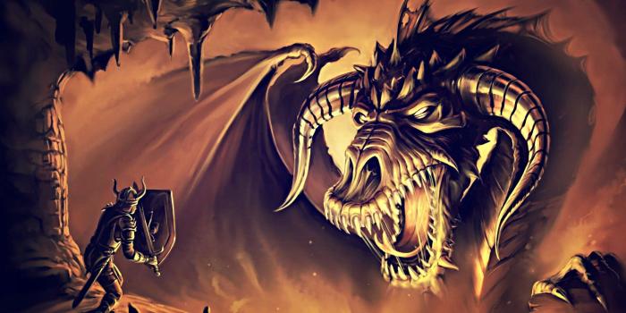 1920x1080 Knight And Dragon wallpaper - 894914