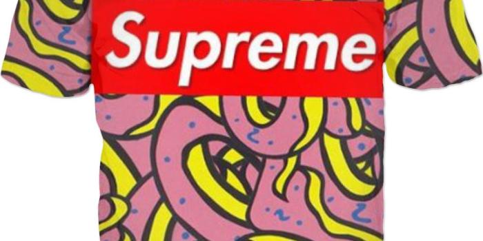 1024x1045 Supreme x Simpsons “Donut” Shirt