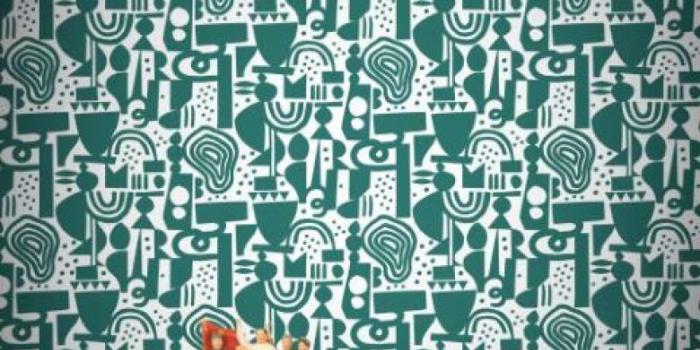 780x1016 Colourful French designer wallpaper | FEATHR™