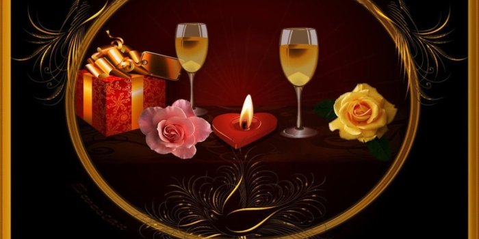 1072x853 Flowers: Dinner Flowers Light Romantic Candles Candle Glasses Roses