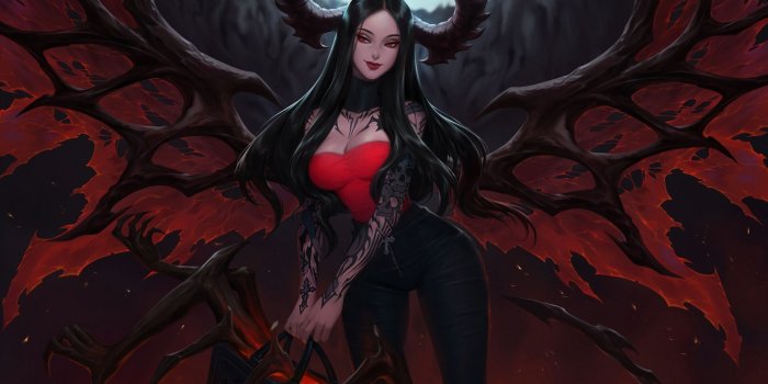 1920x1280 Cute Fantasy Demon Wallpaper, HD Fantasy 4K Wallpapers, Images