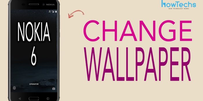 1280x720 Nokia 6 - How to Change the Wallpaper