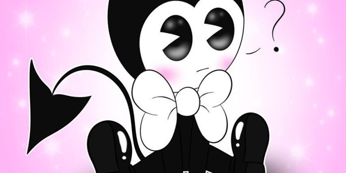852x937 Cute Demon Bendy Wallpaper