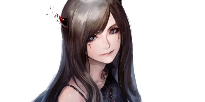 1024x768 Desktop wallpaper cute and beautiful demon, anime girl, original, hd