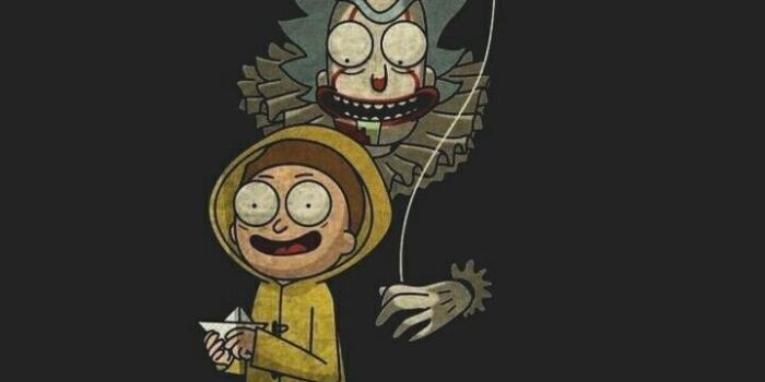 720x1280 İt and rick&Morty #morty | Wallpaper | Rick, morty, Rick i morty