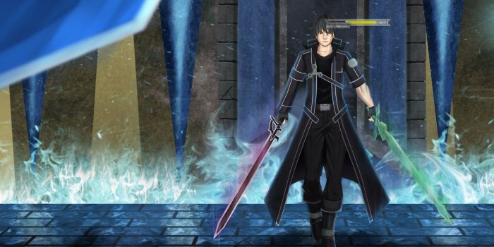 1332x850 Wallpaper sword art online, kirito, sao, artist booknote images for