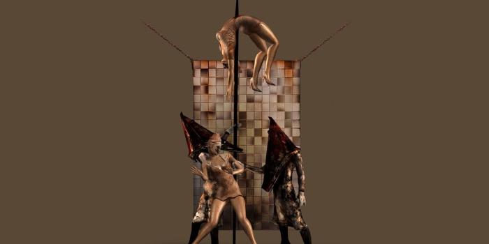 1332x850 Wallpaper background, tile, tile, monsters, spear, nurses, Silent