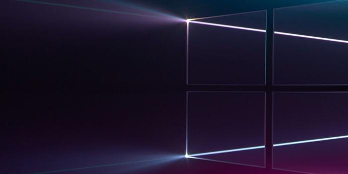 1440x2560 Wallpaper Windows 10, Windows logo, Blue, Pink, Dark, HD, Technology