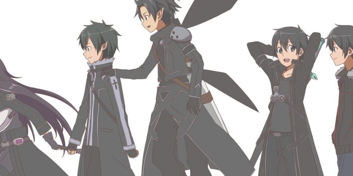1332x850 Wallpaper Art, Anime, Sword Art Online, Kirito, SAO, GGO, ALO images